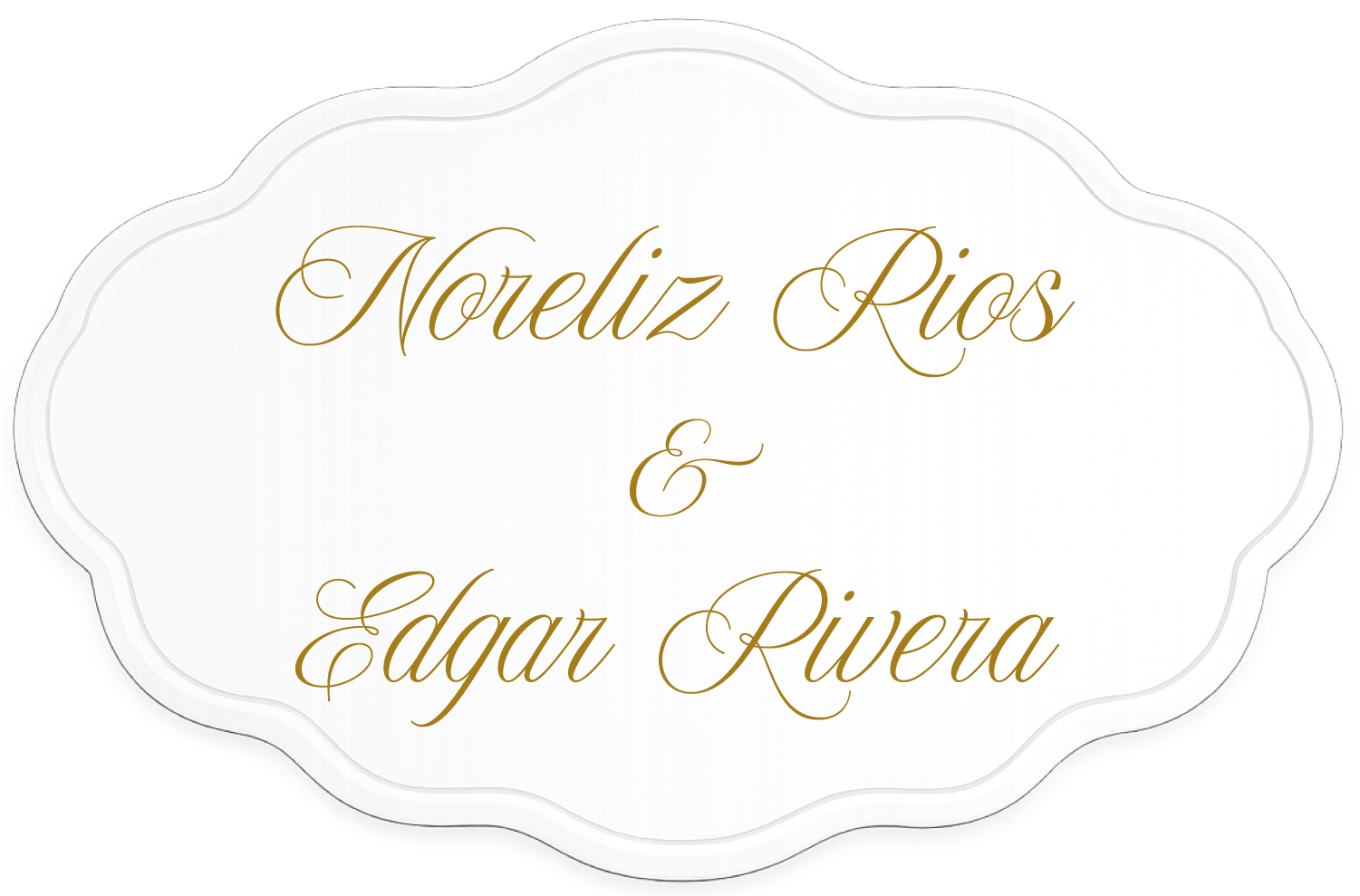 Tarjeta Nombres